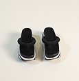 Shoes, Yohji Yamamoto (Japanese, born Tokyo, 1943), plastic (foam), Japanese